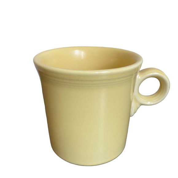 Fiestaware Pale Yellow Ring Handle Mug Fiesta HLC Homer Laughlin USA - Picture 1 of 7